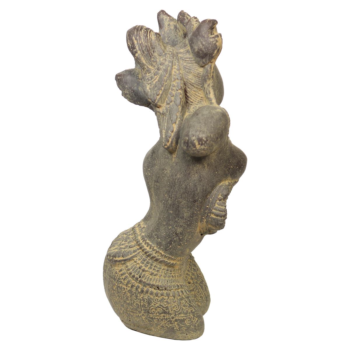 Dewi Tara Büste Stein-Figur Garten 30 cm