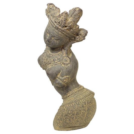 Dewi Tara Büste Stein-Figur Garten 30 cm