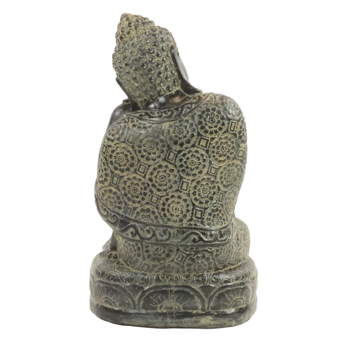 Buddha Steinfigur Deko Gartenfigur Skulptur Garten Figur