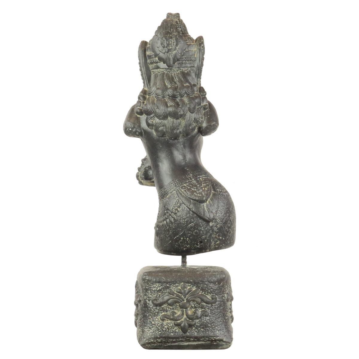 Steinfigur Garten Skulptur Deko Torso Figur aus Stein