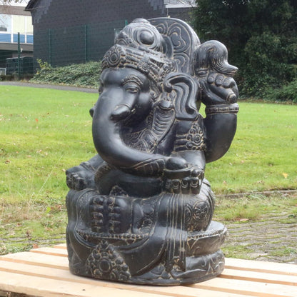 Ganesha Elefanten Skulptur Gartenfigur Deko  