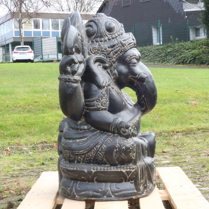 Ganesha Elefanten Skulptur Gartenfigur Deko  