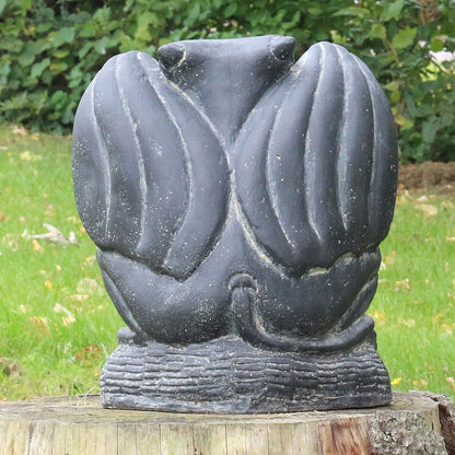 Gargoyle Torwächter Figur Skulptur Stein Wächter Lavasand Bali Garten Deko 32 cm