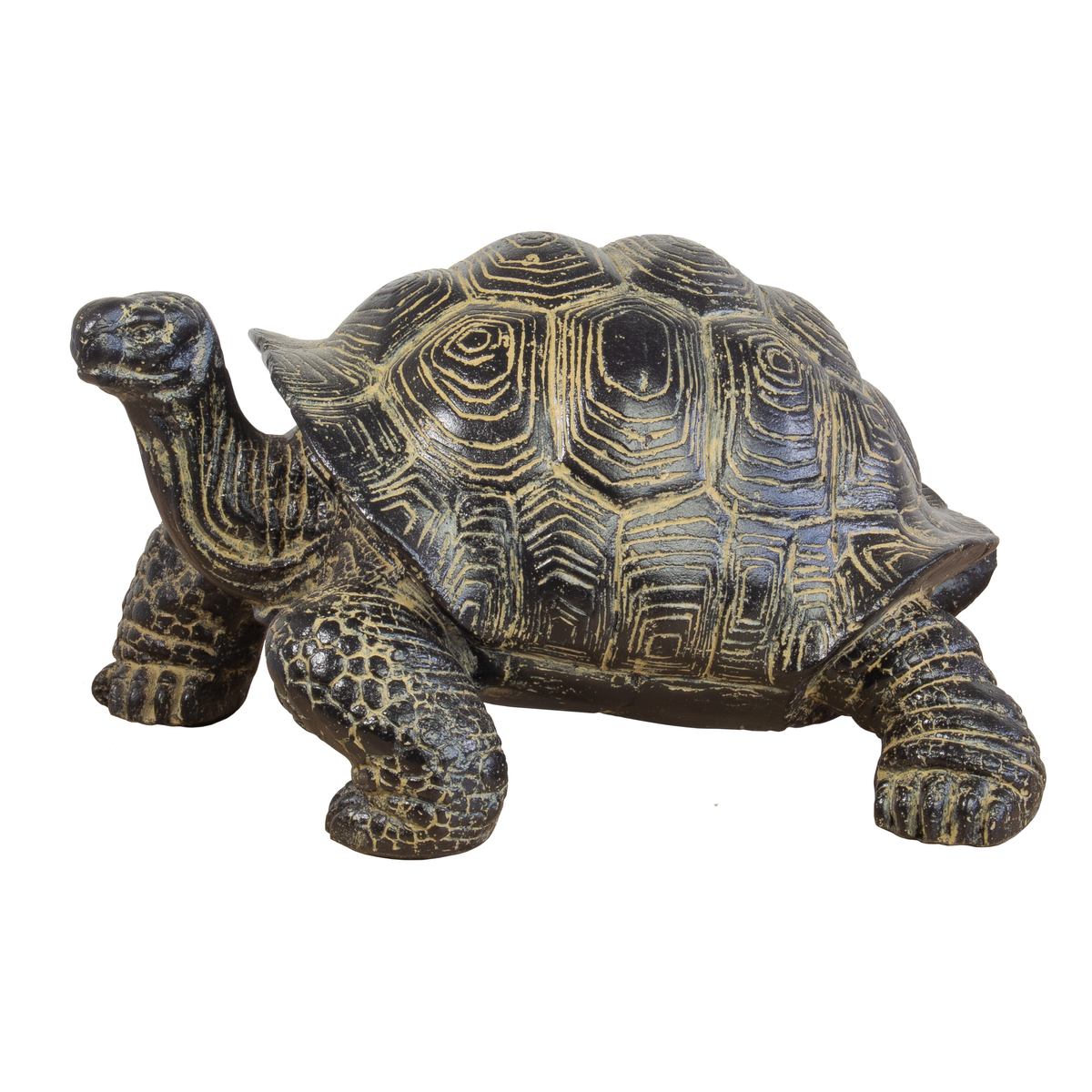 Schildkröte Schildkröten Figur Skulptur Stein Exotisch Statue GRC Bali Garten Deko mittel