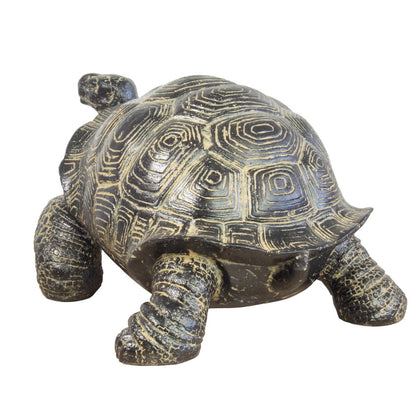 Schildkröte Schildkröten Figur Skulptur Stein Exotisch Statue GRC Bali Garten Deko klein
