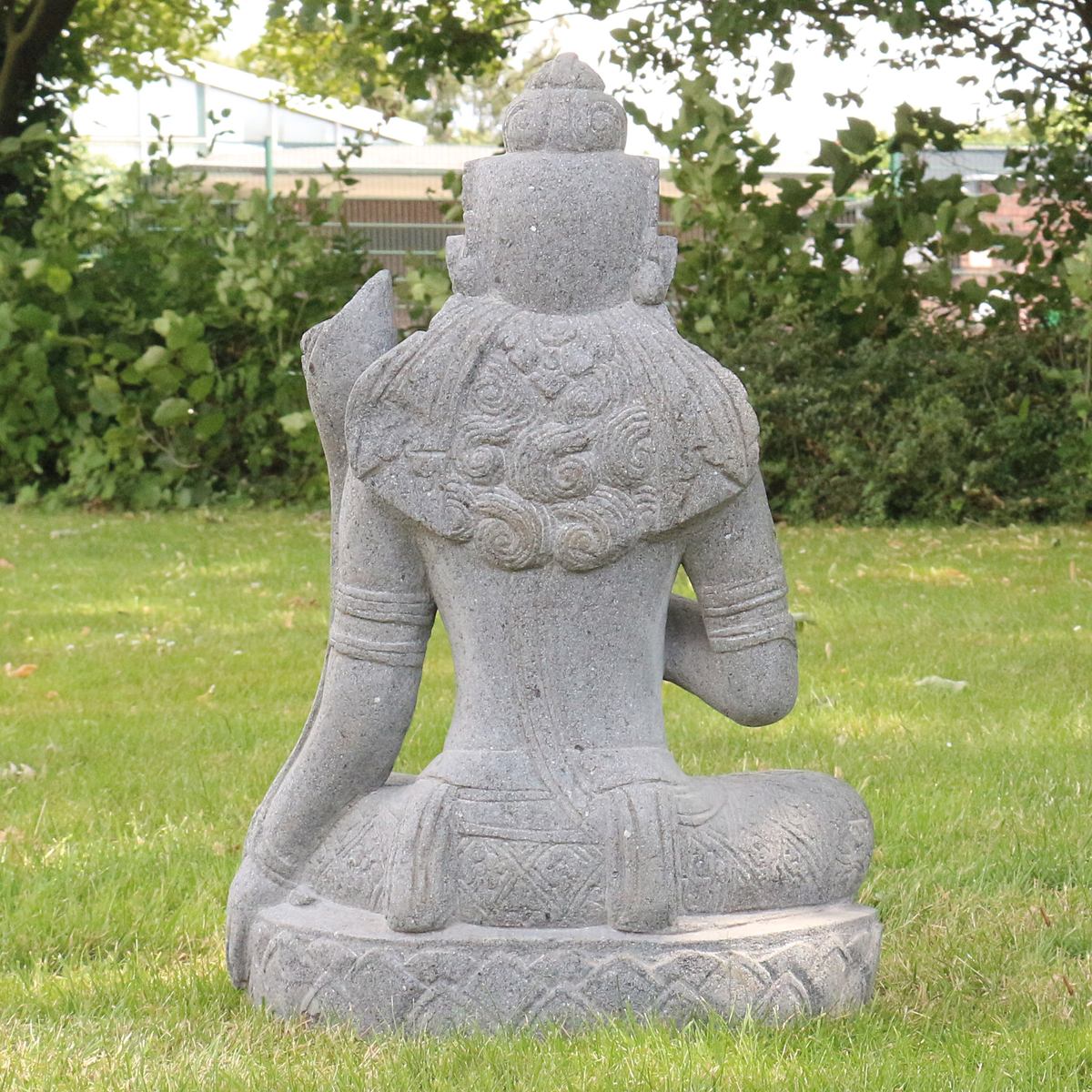 Devi Dewi TaraSteinfigur Deko aus Stein für den Garten frostsicher wetterfest groß Steindevi