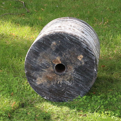 Sonnenschirmständer Schirmständer Sonnenschirm Garten Holz Ständer Massiv Halterung für unsere Bali Schirme 34 x 40 cm Dunkelgrau