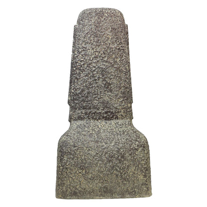XXL Steinfigur Osterinsel Moai Skulptur Lavasand Bali Tiki Garten Hawaii 120 cm