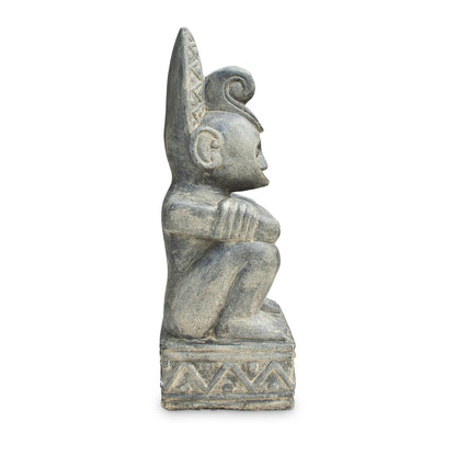 Timor Stein-Figur 62cm Figur Skulptur authentisch Stammeskunst Tribal Art Lavastein Nr. 1