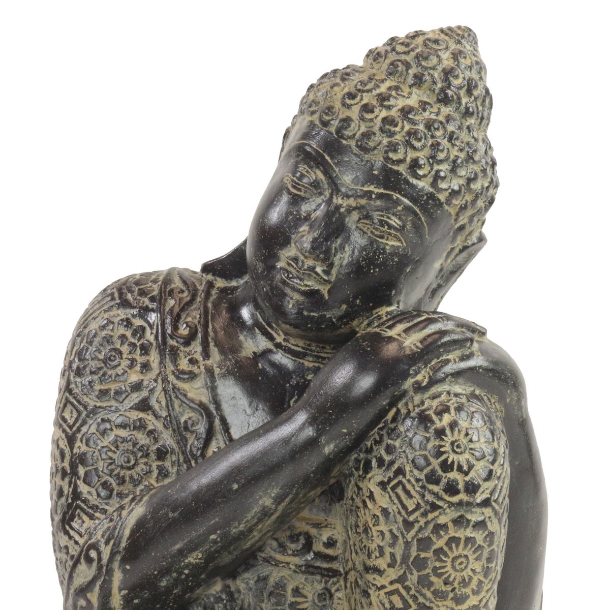 Buddha Steinfigur Deko Gartenfigur Skulptur Garten Figur 